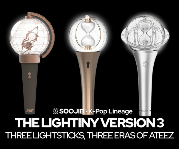 ATEEZ LIGHTINY ver.3 Pre-Order: The Full Lightstick Evolution | SOOJIB