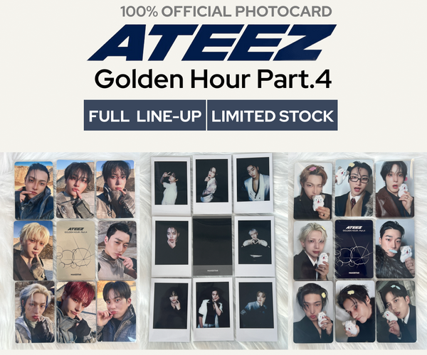 PHOTOCARD] ATEEZ - GOLDEN HOUR : Part.4 – SOOJIB