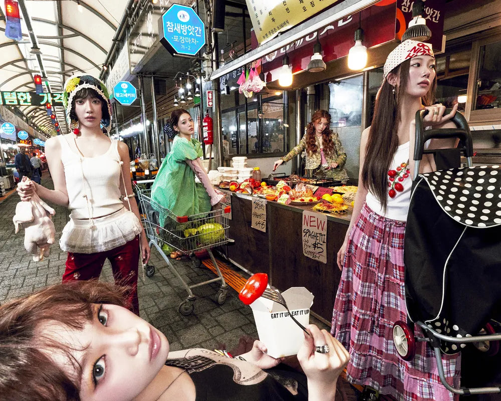 LE SSERAFIM Earns First UK Top 50 as SPAGHETTI with j-hope Debuts at No. 46