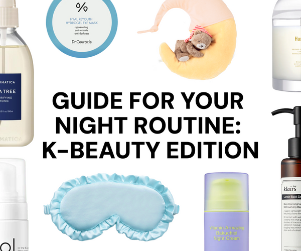 The ultimate guide for your night routine: K-beauty edition – SOOJIB