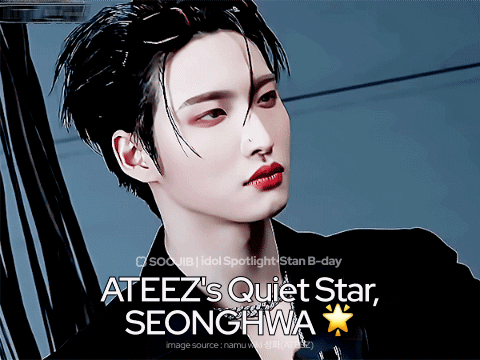 SOOJIB Idol Spotlight, stan B-day ATEEZ's Quiet Star, SEONGHWA 