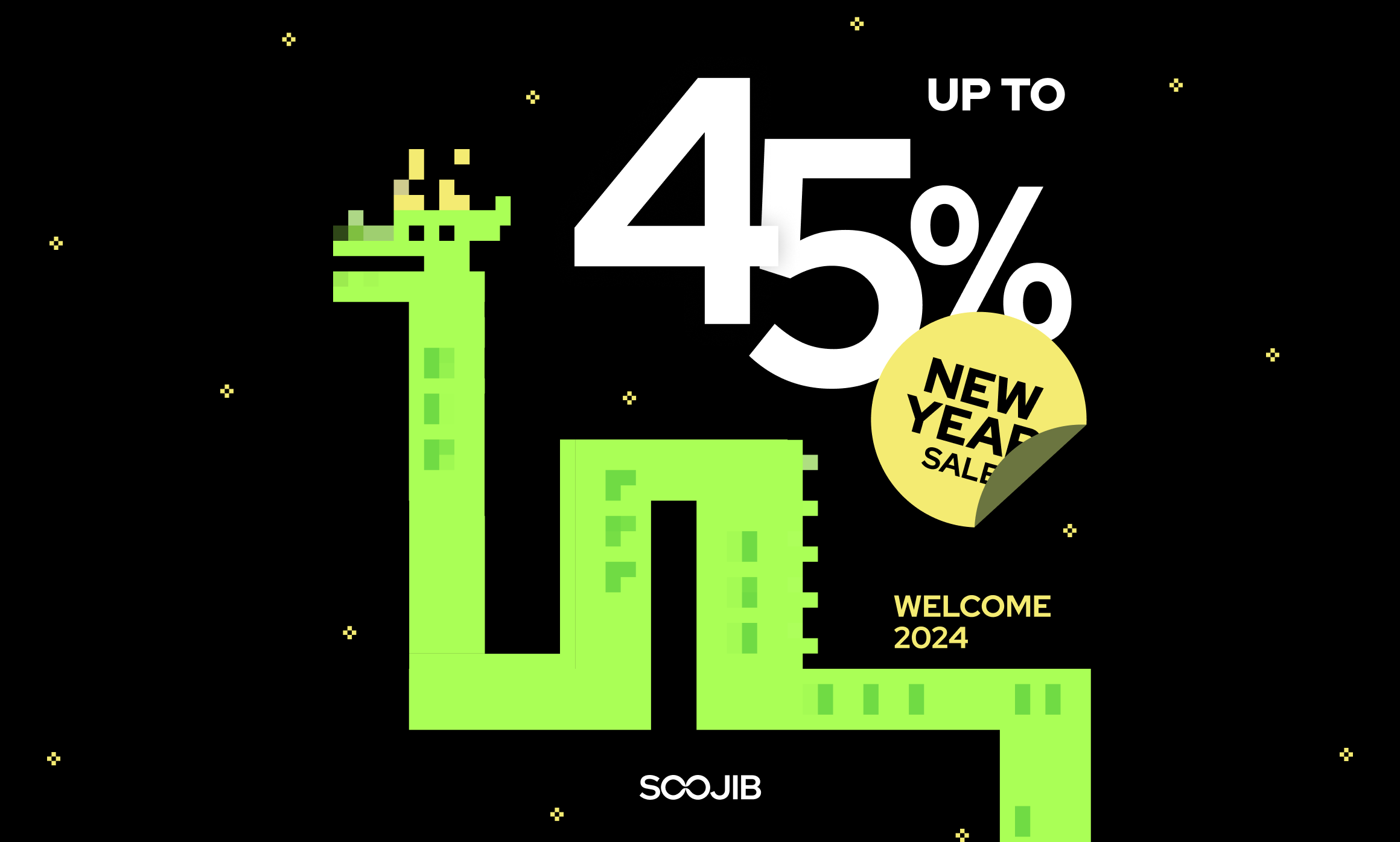 🐲New Year, New Savings - Up to 45% OFF!