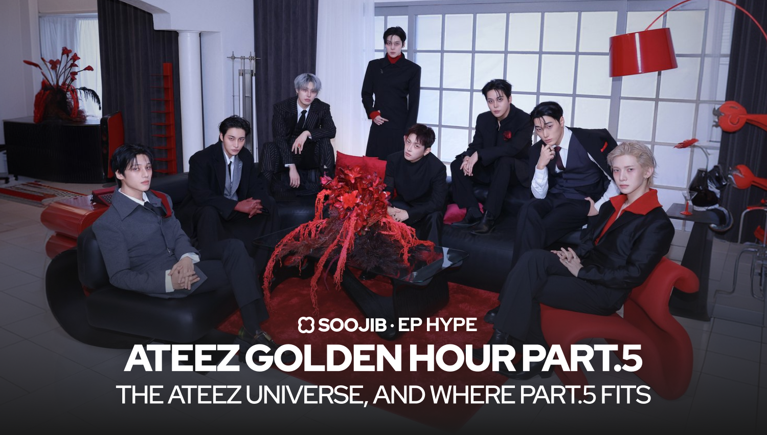 ATEEZ GOLDEN HOUR Part.5, The ATEEZ universe and where Part.5 fits, Kpop Album ATEEZ SOOJIB for SOOJIB-Ga kpop Collector