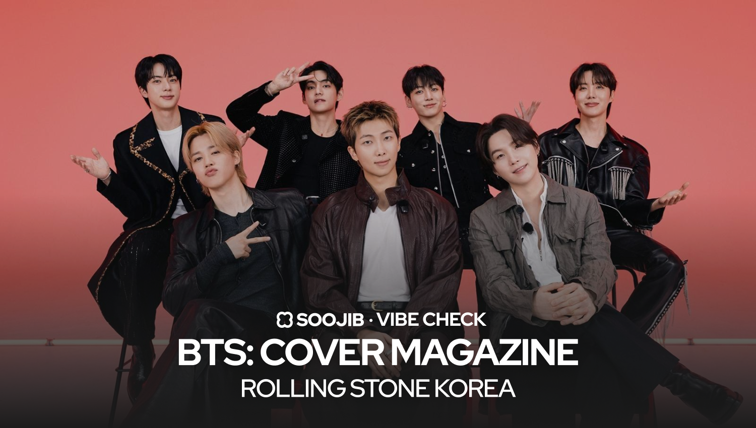 SOOJIB Kpop banner: Pre-Order BTS Rolling Stone Korea 17th Issue magazine for ARMY. Dispatching July 2026. Authentic K-pop UK & EU shop.