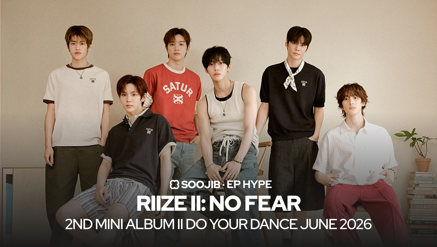 No Fear, RIIZE II 2nd Mini Album Do Your Dance official album Kpop Album RIIZE SOOJIB for SOOJIB-Ga kpop Collector and BRIZE