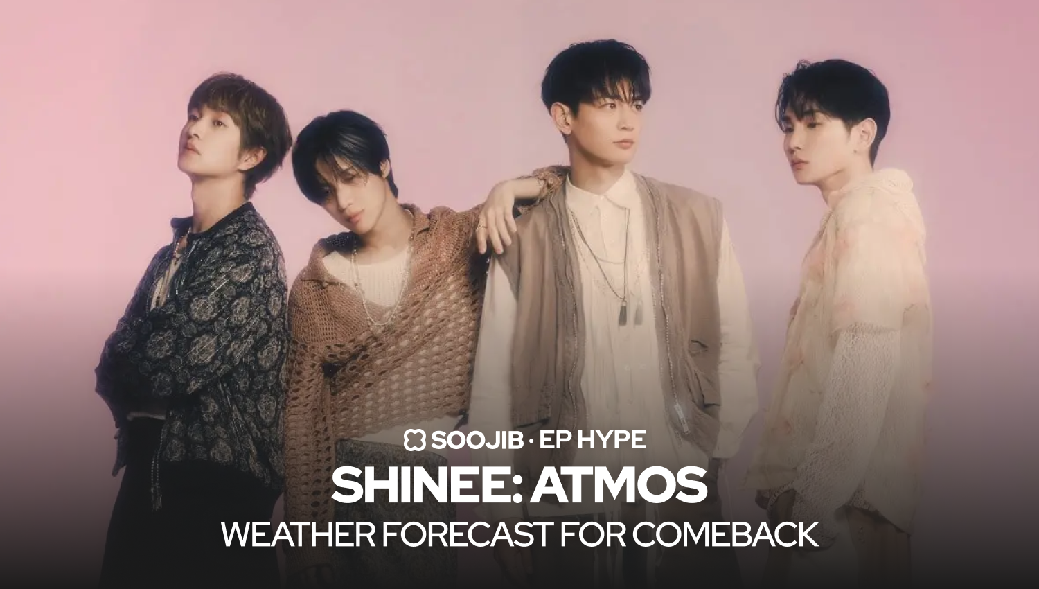 SOOJIB Kpop Blog: SHINee Atmos 6th Mini Album Weather Forecast Era coverage. UK and EU Kpop shop.
