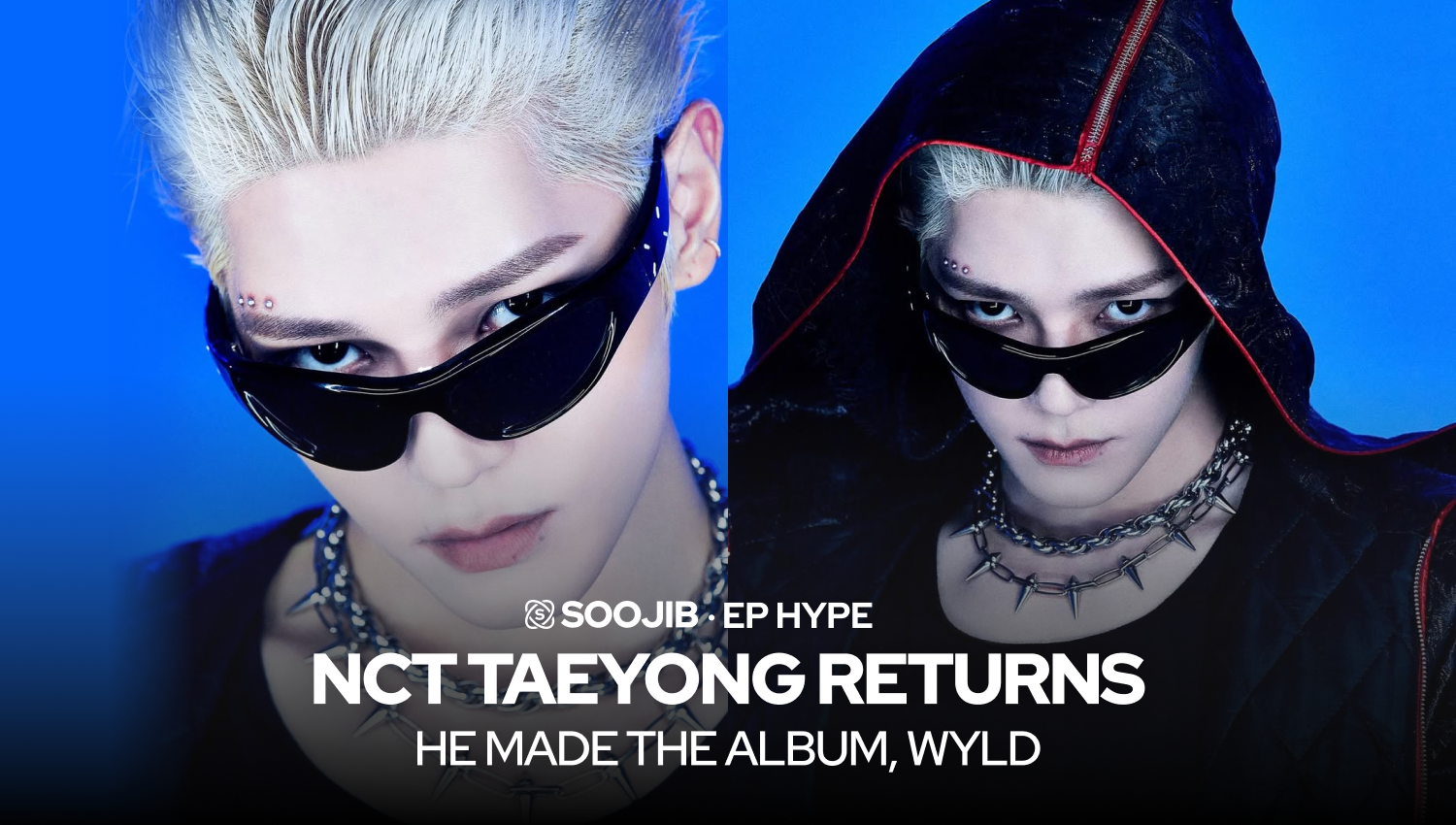 TAEYONG WYLD The 1st Album cover, out 18 May 2026 at SOOJIB.