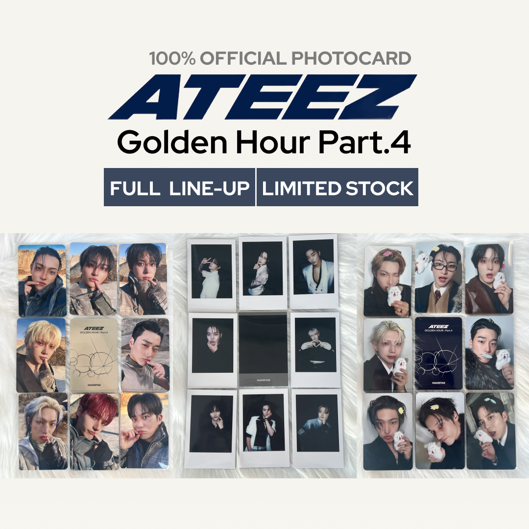 ATEEZ GOLDEN HOUR:Part 4 トレカ セット Ateez Golden Hour Part 4
