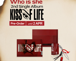 Who is she 2nd single album kiss of life pre-order until 2 April