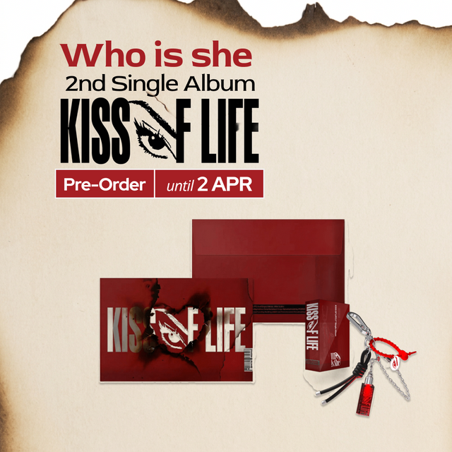 KISS OF LIFE - Who is she / 2nd Single Album – SOOJIB KISS OF LIFE - Who is she / 2nd Single Album – SOOJIB