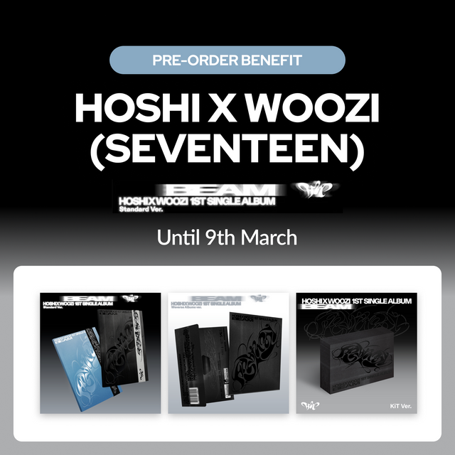 HOSHI x WOOZI pre-order 🌧️