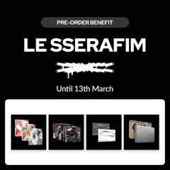 Collection image for: LE SSERAFIM pre-order 🖤