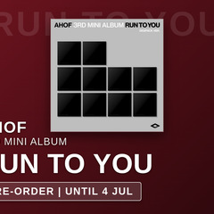Collection image for: AHOF - RUN TO YOU / 3rd Mini Album