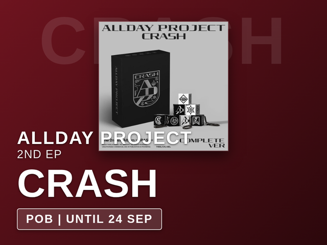 ALLDAY PROJECT - CRASH / 2nd EP