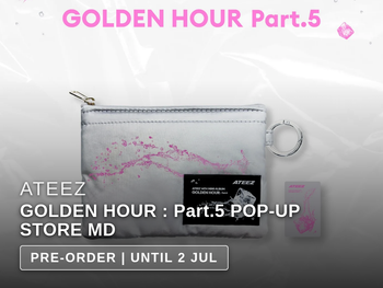 ATEEZ - GOLDEN HOUR : Part.5 POP-UP STORE MD (MD)
