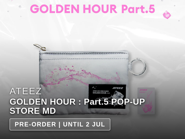 ATEEZ - GOLDEN HOUR : Part.5 POP-UP STORE MD (MD)