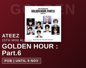 Collection image for: ATEEZ - GOLDEN HOUR : Part.6 / 15th Mini Album