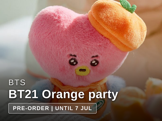 BTS - BT21 Orange party (MD)