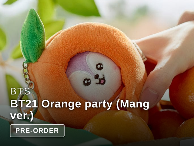 BTS - BT21 Orange party (Mang ver.) (MD)