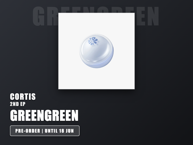 CORTIS - GREENGREEN / 2nd EP