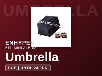 ENHYPEN - Umbrella / 6th Mini Album