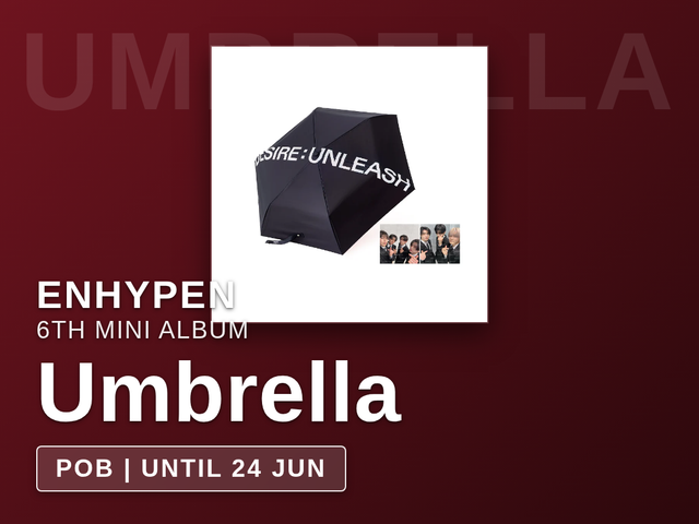 ENHYPEN - Umbrella / 6th Mini Album