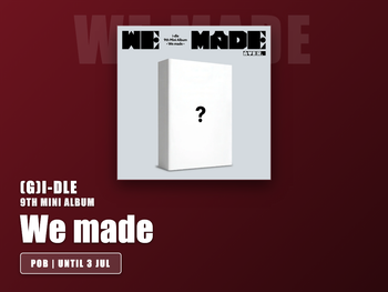 (G)I-DLE - We made / 9th Mini Album