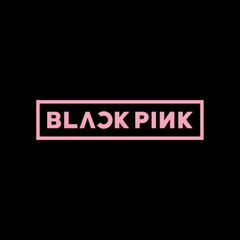 Black pink logo kpop SOOJIB