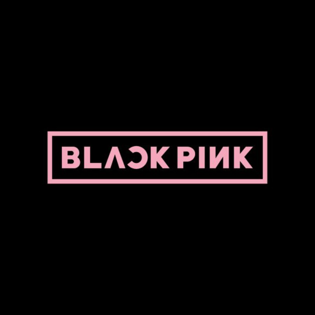 Black pink logo kpop SOOJIB