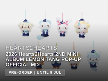 Hearts2Hearts - 2026 Hearts2Hearts 2ND MINI ALBUM LEMON TANG POP-UP OFFICIAL MD (MD)