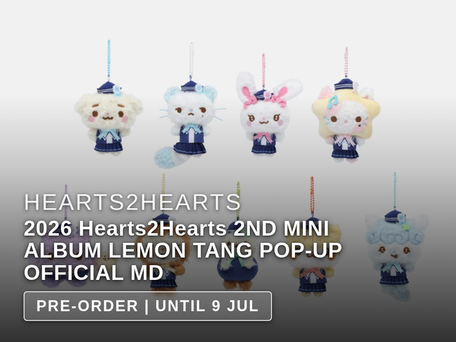 Hearts2Hearts - 2026 Hearts2Hearts 2ND MINI ALBUM LEMON TANG POP-UP OFFICIAL MD (MD)