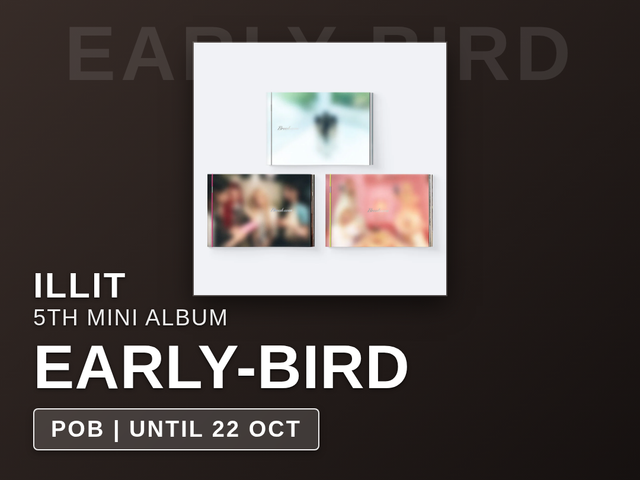ILLIT - EARLY-BIRD / 5th Mini Album