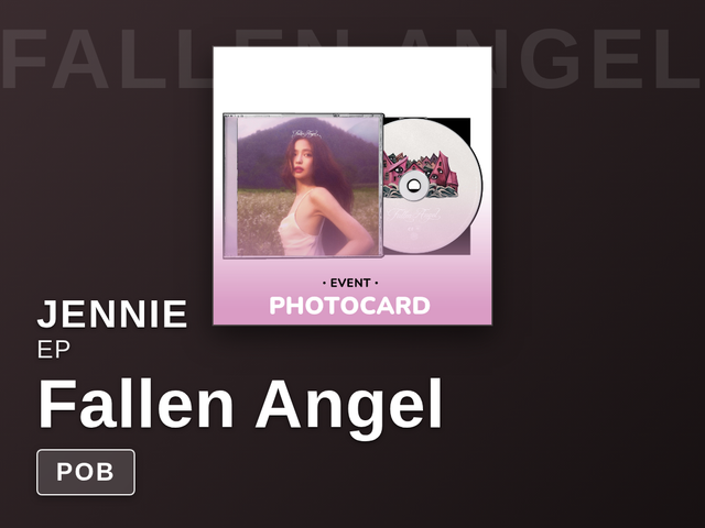 JENNIE - Fallen Angel / EP