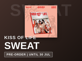 KISS OF LIFE - SWEAT / 3rd Single