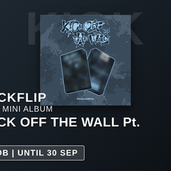 Collection image for: KickFlip - KICK OFF THE WALL Pt. 1 / 5th Mini Album