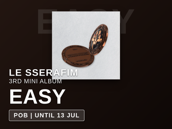 LE SSERAFIM - EASY / 3rd Mini Album