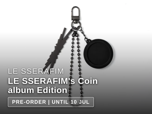 LE SSERAFIM - LE SSERAFIM's Coin album Edition (MD)