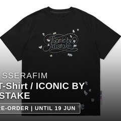 Collection image for: LE SSERAFIM - S T-Shirt / ICONIC BY MISTAKE
