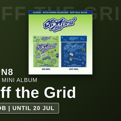Collection image for: LUN8 - Off the Grid / 4th Mini Album