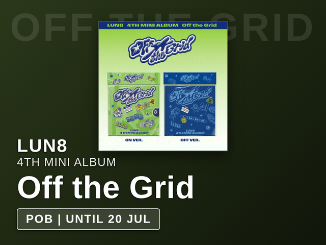 LUN8 - Off the Grid / 4th Mini Album
