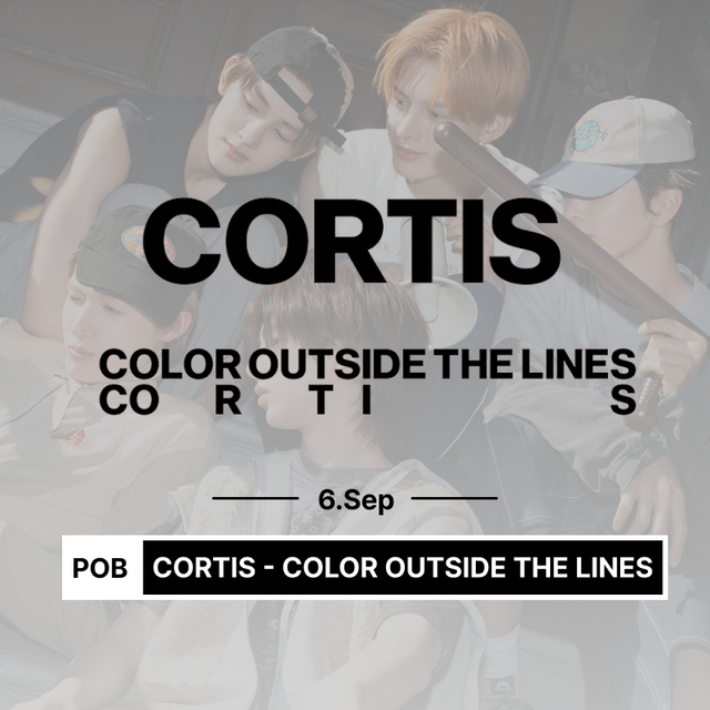 CORTIS - COLOR OUTSIDE THE LINES The 1st EP Album – SOOJIB CORTIS - COLOR OUTSIDE THE LINES The 1st EP Album – SOOJIB