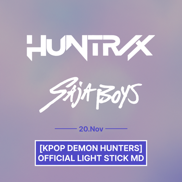 KPOP DEMON HUNTERS Official Light Stick MD