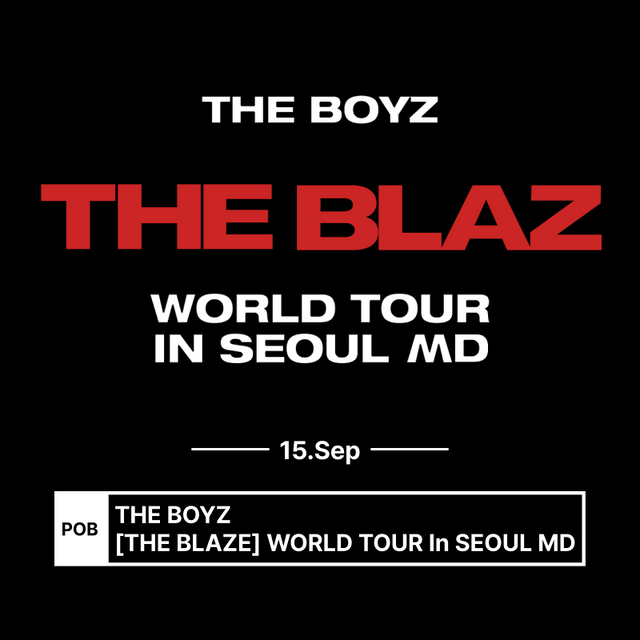 THE BOYZ - [THE BLAZE] WORLD TOUR in SEOUL MD