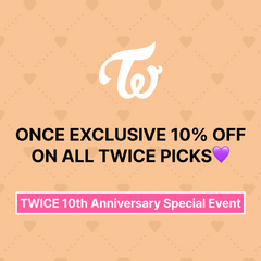 Collection image for: TWICE 10th Anniversary Special Event (CLOSED)