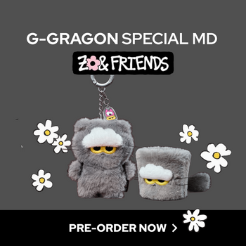 G-DRAGON x ZOA ZO&FRIENDS [ZOAFUL WINTER] Pop-up Merch – SOOJIB