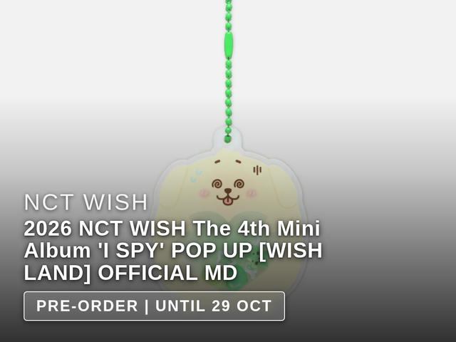 NCT WISH - 2026 NCT WISH The 4th Mini Album 'I SPY' POP UP [WISH LAND] OFFICIAL MD (MD)
