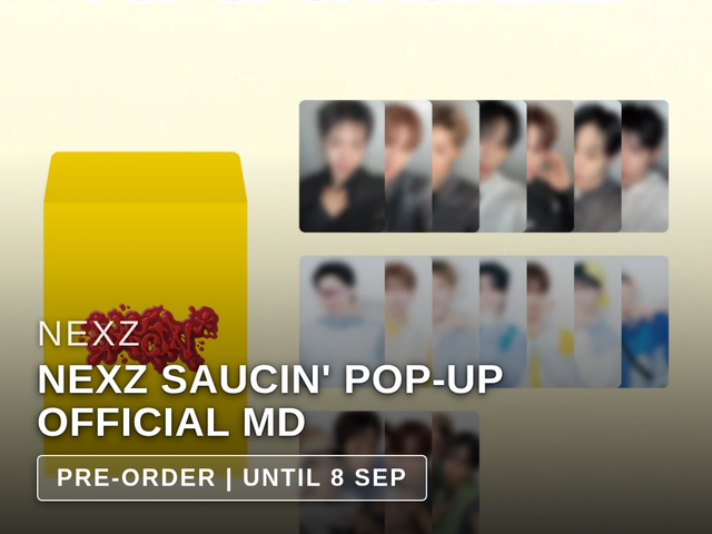 NEXZ - NEXZ SAUCIN' POP-UP OFFICIAL MD (MD)