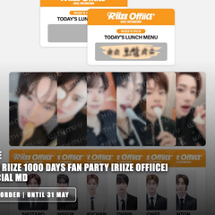 Collection image for: RIIZE - 2026 RIIZE 1000 DAYS FAN PARTY [RIIZE OFFIICE] OFFICIAL MD