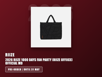 RIIZE - 2026 RIIZE 1000 DAYS FAN PARTY [RIIZE OFFIICE] OFFICIAL MD