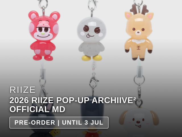 RIIZE - 2026 RIIZE POP-UP ARCHIIVE² OFFICIAL MD (MD)